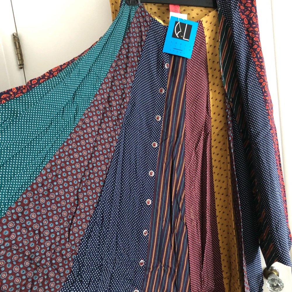 Ladies Tie skirt and vest